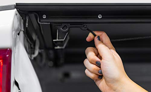 ACI ACI Lomax Folding 15-20 Ford F-150 5.6' Box Hard Tonneau Cover Black Urethane - Outdoor-Depot.us
