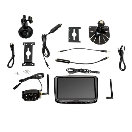 Brandmotion Brandmotion Wireless Observation IR Camera System with 7″ HD Monitor | Compatible with RAM 1500 - Outdoor Depot