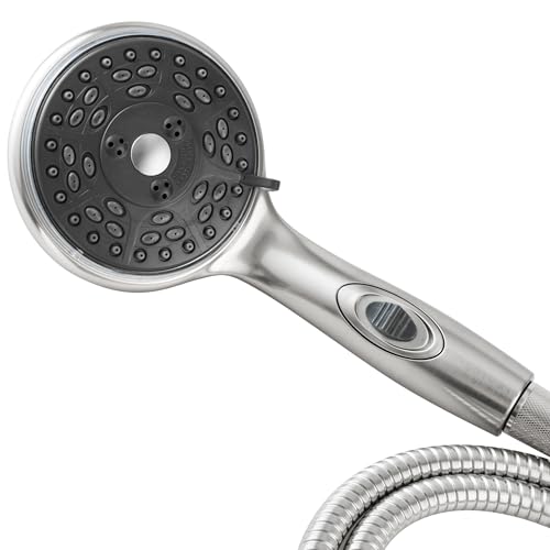 Dura Faucet Dura Faucet Premium RV Handheld Shower Wand with Eco-Friendly On/Off Switch (Brushed Satin - Outdoor Depot