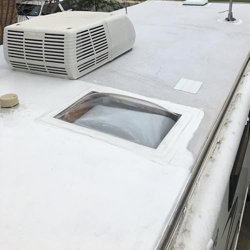 ICON ICON RV Skylight - SL1422S - Smoke, Fits 14"x22" openings, 16"x26" overall, Outer Dome Skylight - Outdoor Depot