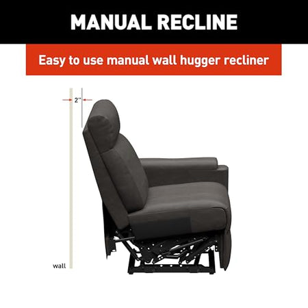 THOMAS PAYNE Thomas Payne Signature Heritage Series McCoy RV Theater Seating Left Arm Recliner with Manual - Outdoor Depot