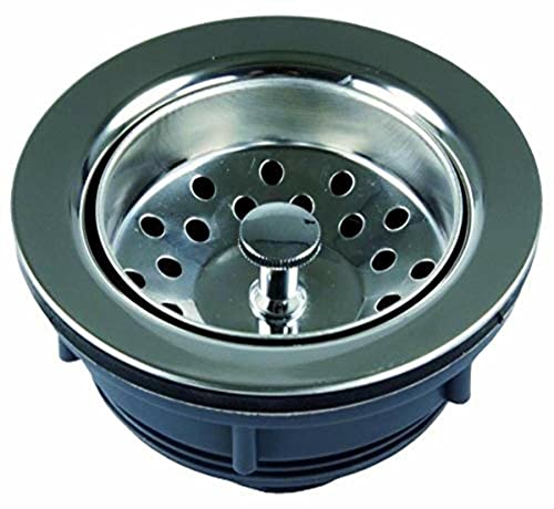 JR Products JR Products 95285 Large Kitchen Strainer - Chrome - Outdoor Depot