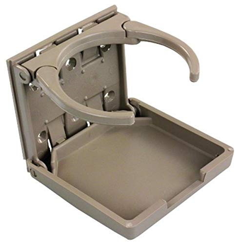 JR Products JR Products 45623 Tan Adjustable Cup Holder - Outdoor Depot