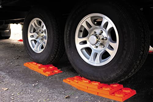 Tri-Lynx Tri-Lynx Lynx Levelers RV/Trailer/Motorhome/Vanlife interlocking Leveling Blocks with Nylon Storage - Outdoor Depot