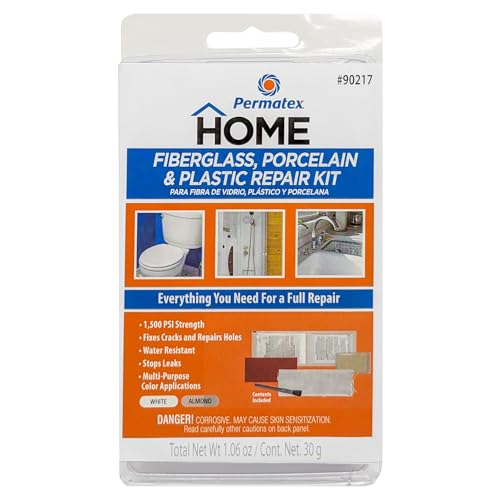 AP Products Devcon 002-90217 Fiberglass, Porcelain and Plastic Repair Kit - White/Almond - Outdoor Depot