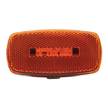 Optronics Optronics MCL32ABS Surface Mount LED Marker Clearance Light with Reflex, Amber - Outdoor Depot