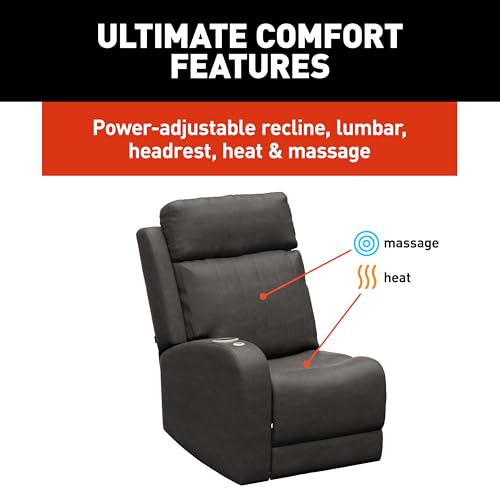 THOMAS PAYNE THOMAS PAYNE Signature Seismic Series McCoy RV Theater Seating Right Arm Recliner with Power - Outdoor Depot