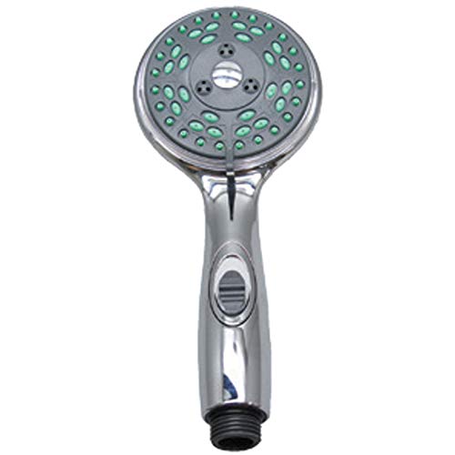 Empire Faucets Empire Faucets CRD-DX-HD80C 5-Function Massaging Shower Kit, Head Only - Chrome - Outdoor Depot