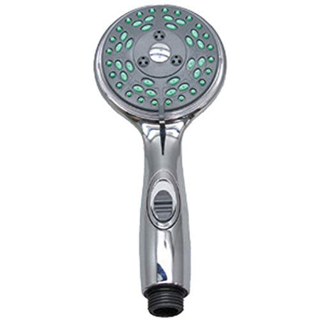 Empire Faucets Empire Faucets CRD-DX-HD80C 5-Function Massaging Shower Kit, Head Only - Chrome - Outdoor Depot