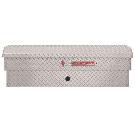 Weather Guard Weather Guard Model 184-0-04 41in Lo-Side Truck Box, Aluminum, Clear, 3.0 cu ft capacity - Outdoor Depot