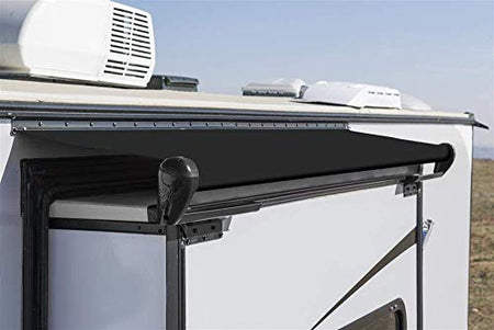 CAREFREE CAREFREE/CO. Alpine Slide Out Cover, 90", Black - Outdoor Depot