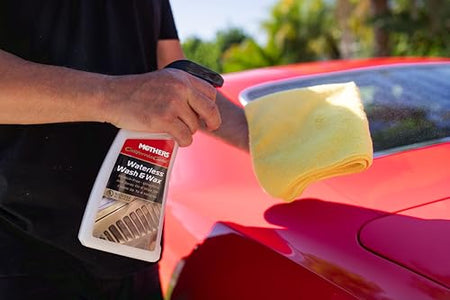 Mothers Mothers California Gold Waterless Wash & Wax, 24 oz. — Quick & Easy Car Care Without Water, Spray On - Outdoor Depot