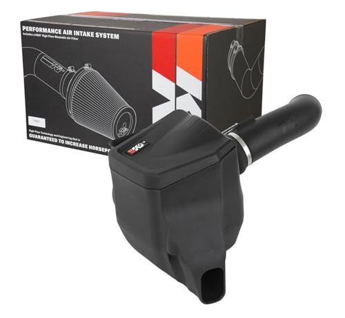 K&N K&N Cold Air Intake System: High-Flow Air Filter, Increase Performance & Towing: Compatible with - Outdoor Depot