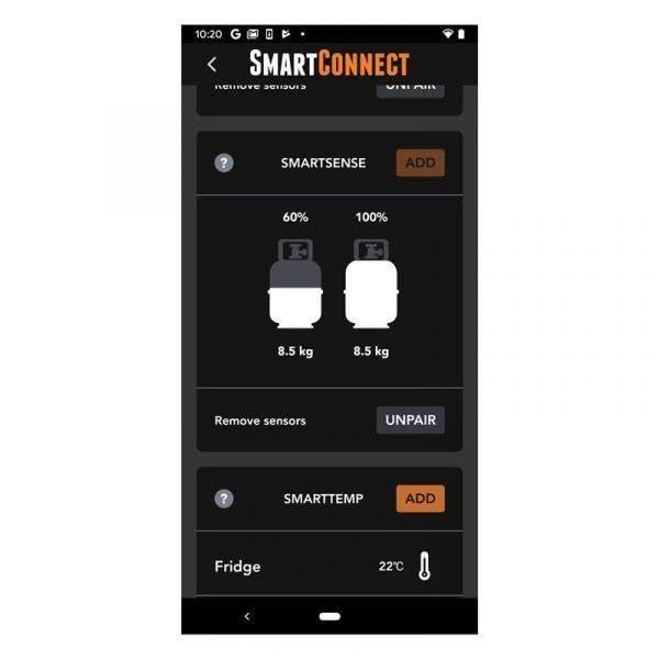 BMPRO BMPRO Smartsense Premium - Pair of Gas Bottle Level Sensors - Outdoor Depot