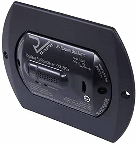 RV SAFE RV Safe RVLP-2B Propane Gas Alarm - 2-Wire, Black - Outdoor Depot