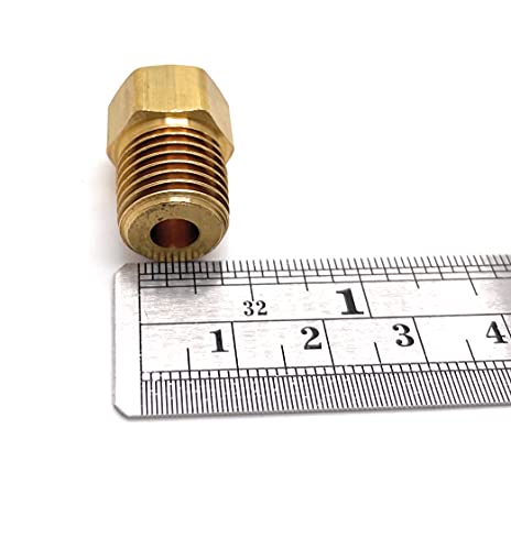 AP Products AP Products Marshall Excelsior ME2132P Inverted Flare Adapter - 1/4" MNPT x 1/4" Female Flare - Outdoor Depot