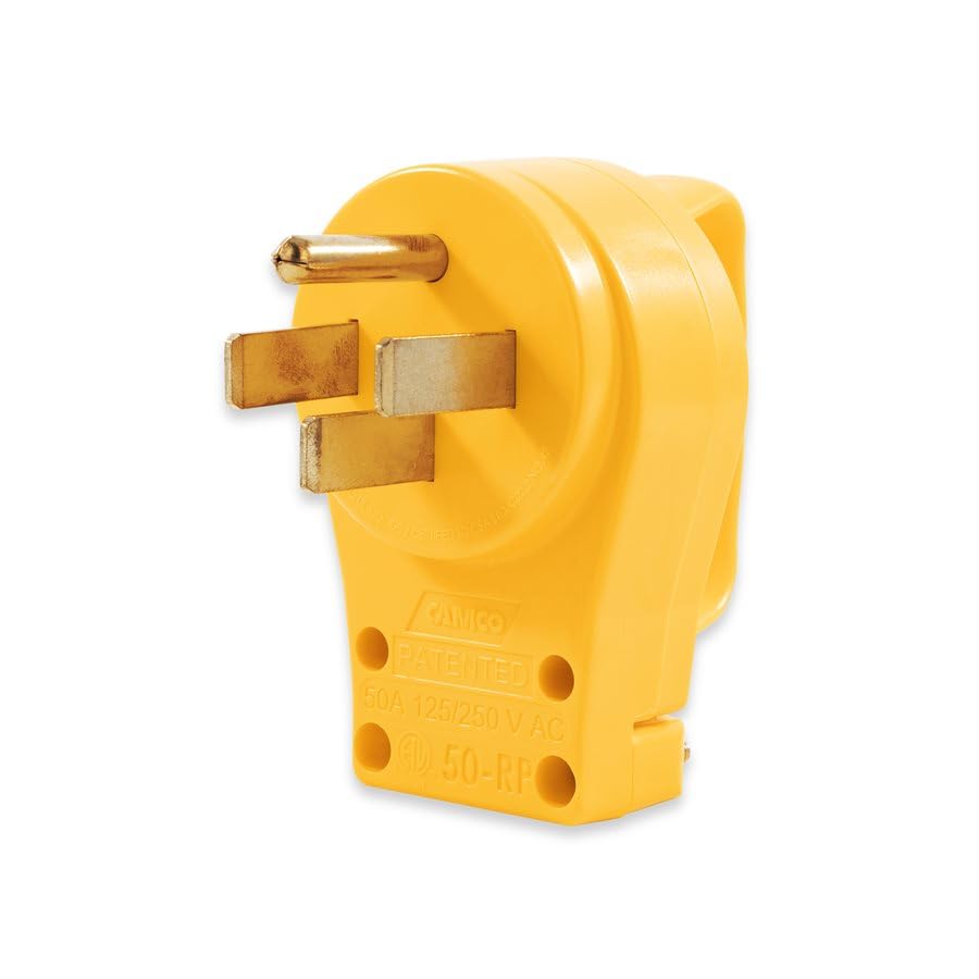 Camco Camco Mfg 55252 50-Amp Power Grip Plug - Outdoor Depot