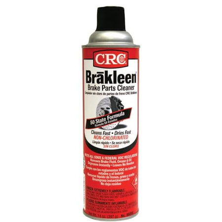 CRC CRC Brakleen 05050 Brake Parts Cleaner - 50 State Formula with PowerJet Technology - Outdoor Depot