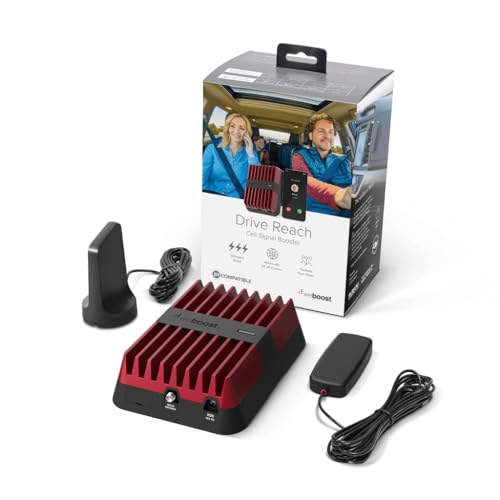 WE BOOST 470154 weBoost Drive Reach - Vehicle Cell Phone Signal Booster | 5G & 4G L...