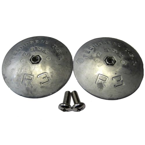Lenco Sacrificial Anodes, Pair, 3.75", Silver