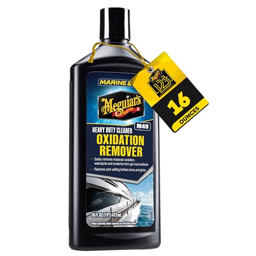 Meguiar's Meguiar's M4916 Marine/RV Heavy Duty Oxidation Remover, Oxidation, Water Spot, Stain, and Boat - Outdoor Depot