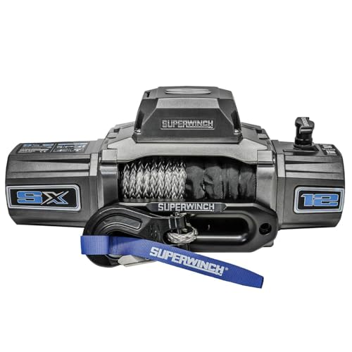 Superwinch 1712201 SX12SR 12V DC Winch 12,000lb (5,443kg)