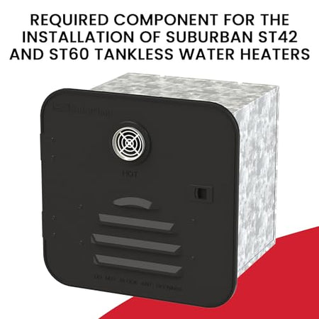 Suburban ST Suburban 6285AEB Tankless Water Heater Door, Required Door for Installation of Suburban ST42 and - Outdoor Depot