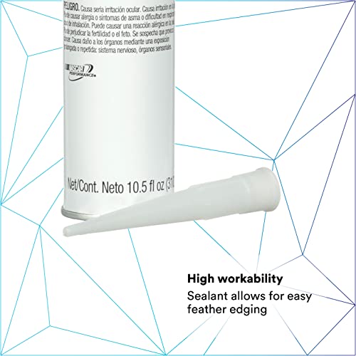 3M 3M Auto Glass Urethane Windshield Adhesive, 08693, Medium Viscosity, High-Strength, Fast-Curing, 310 - Outdoor-Depot.us