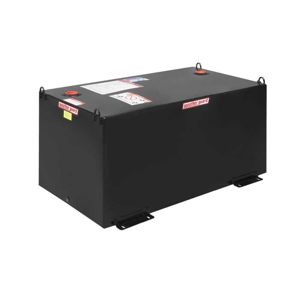 Weather Guard TRANSFER TANK RECTANGLE 100GA BLACK - Outdoor Depot