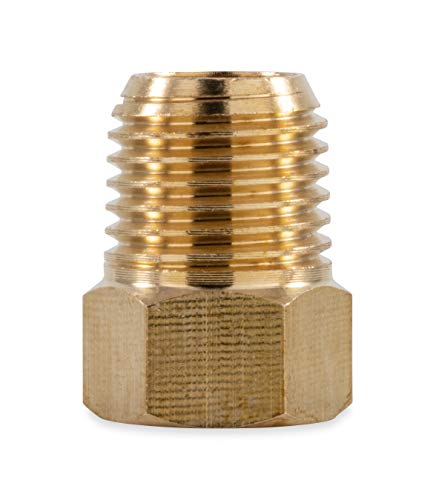 Camco Camco 59953 Propane Fitting - 1/4" Male NPT x 1/4" Female Inverted Flare - Outdoor Depot