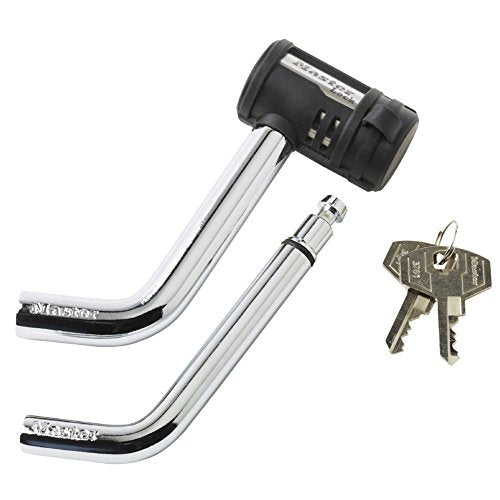 Master Lock Receiver Lock, Weather Resistant Trailer Coupler, Keyed 2866DAT