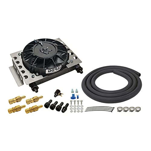 Derale Derale 13950 Atomic-Cool Remote Cooler , Black - Outdoor Depot