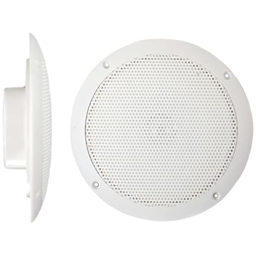 PQN Audio PQN Audio ECO50-4W Waterproof Marine Speakers - RV, Camper, Boat, Wall and Floor Outdoor Speakers - Outdoor Depot