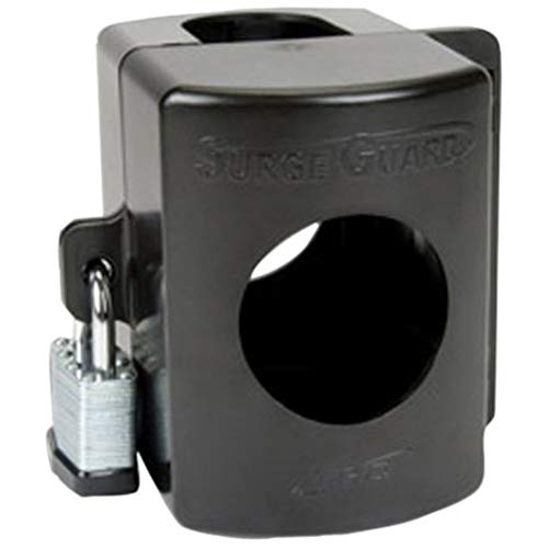 Technology Research Southwire 34590 Surge Guard Lock Hasp, Black