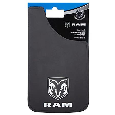 Plasticolor Plasticolor 000541R01 RAM Logo Easy Fit Mud Guard 11"x19" - Left and Right Set - Outdoor Depot