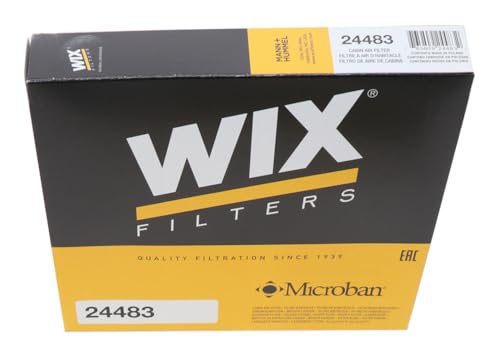 Wix WIX Filters - 24483 Cabin Air Panel, Pack of 1 - Outdoor Depot