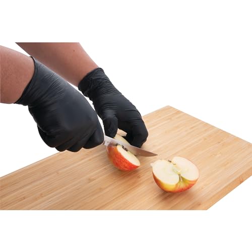 Performance Tool Performance Tool W89012 Large Black Nitrile Gloves Medium - Outdoor Depot