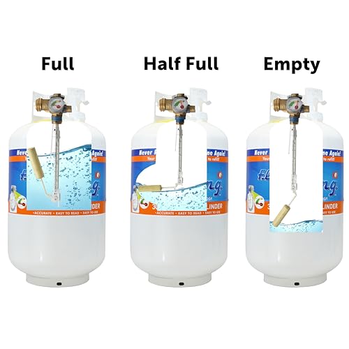 Flame King Flame King YSN330 30lb Steel Propane Tank Cylinder with Gauge and OPD Valve for Grills and BBQs, - Outdoor Depot