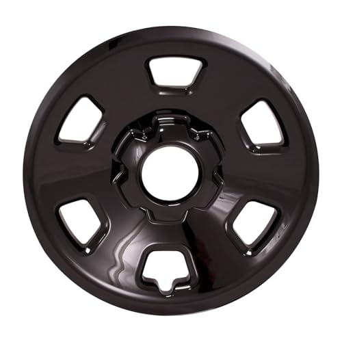 CCI Impostor ® Wheel Skins IMP102BLK, 17 Inch, 6 Spokes, Snap-On, Painted, Gloss Black, ABS Plastic, Fits Over and Into OEM Wheel, Set of 4, Fits 2021-2022 Chevrolet Colorado - WT Model