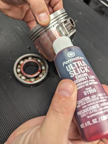 Permatex Permatex 81950 Ultra Slick Engine Assembly Lube, 4 oz. , Red - Outdoor Depot