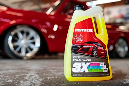 Mothers Mothers Triple Action Foam Wash, 100 oz. — pH Balanced, Eco-Friendly, Super-Sudsy, Foam Cannon, - Outdoor Depot