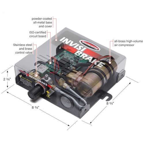 Roadmaster Roadmaster 8700 Invisibrake Support Braking System with Emergency Breakaway System fits Towed - Outdoor Depot