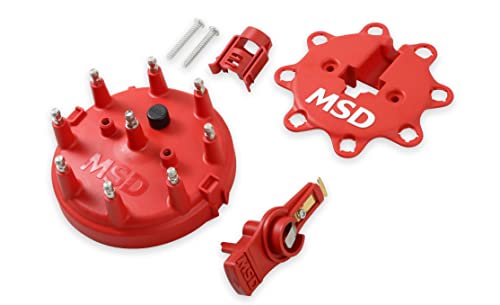 MSD MSD 8482 Distributor Cap and Rotor Kit Red - Outdoor Depot