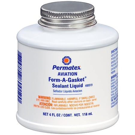 Permatex Permatex 80019 Aviation Form-A-Gasket No. 3 Sealant, 4 oz. - Outdoor Depot