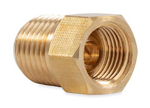 Camco Camco 59953 Propane Fitting - 1/4" Male NPT x 1/4" Female Inverted Flare - Outdoor Depot