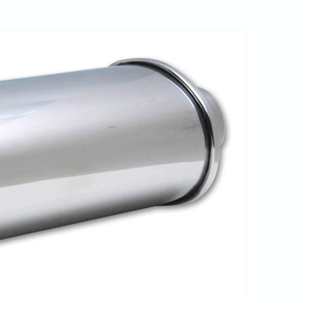 Vibrant Performance Vibrant Performance 1141 2.5' Ultra Quiet Resonator, Silver - Outdoor Depot
