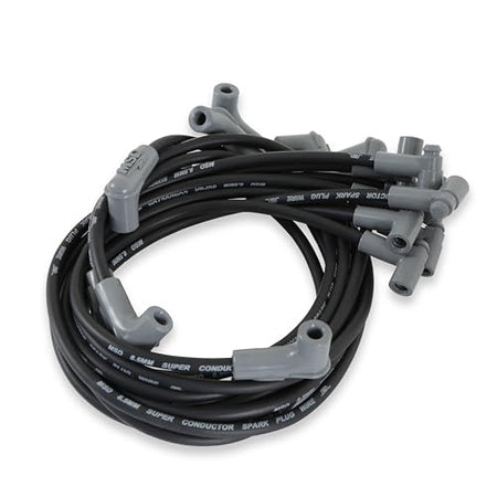 MSD MSD 35593 Super Conductor Spark Plug Wire Set, Black - Outdoor Depot