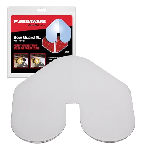 MEGAWARE KEELGUARD XL ScuffBuster BowGuard, Notched, 9" x 8.75"