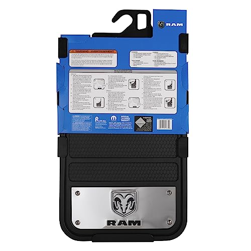 Plasticolor Plasticolor Ram Heavy Duty Front 12 X 23 Mud Guards, 12" x 23" Front Mud Guards (001835R01) - Outdoor Depot