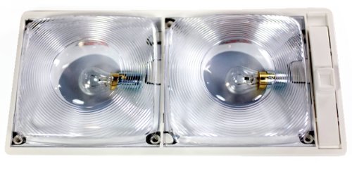 Arcon Arcon 11825 Single Light with White Lens and White Base - Outdoor Depot